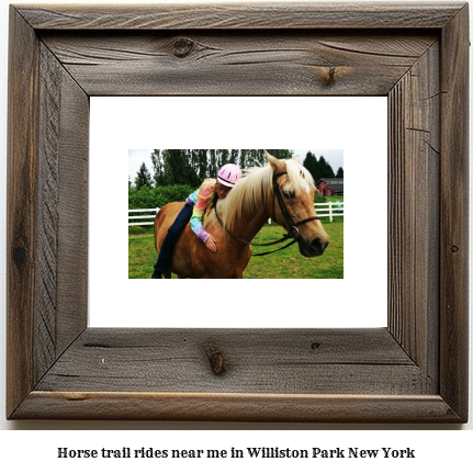 horse trail rides near me in Williston Park, New York